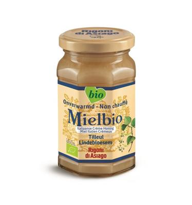 Mielbio Lindebloesem creme honing bio 300 Gram