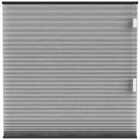 Fenstr plisségordijn Brisbane dubbel 25mm lichtdoorlatend - antraciet (20712) - thumbnail