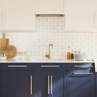 Handvatten 10 st 320 mm roestvrij staal zilverkleurig - thumbnail