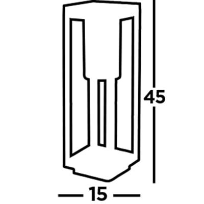 Searchlight TerraslampSandr - 28731-450