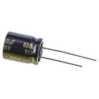 Panasonic Elektrolytische condensator Radiaal bedraad 7.5 mm 680 µF 50 V 20 % (Ø) 16 mm 1 stuk(s) - thumbnail