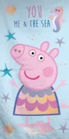 Peppa pig strandlaken Sea 70 x 140 cm katoen - thumbnail