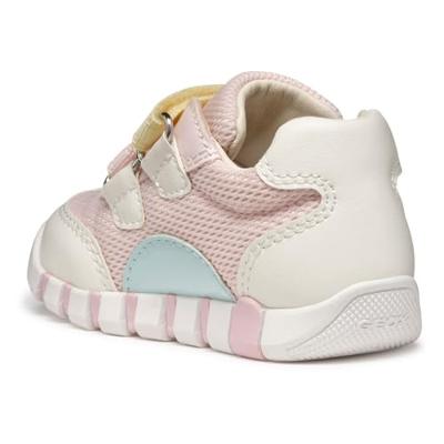 Jungen Baby Lauflern-Sneakers B Iupidoo Boy GEOX rozen