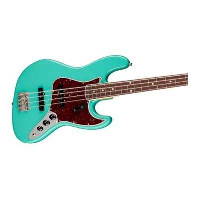 Fender American Vintage II 1966 Jazz Bass RW Sea Foam Green elektrische basgitaar met koffer - thumbnail