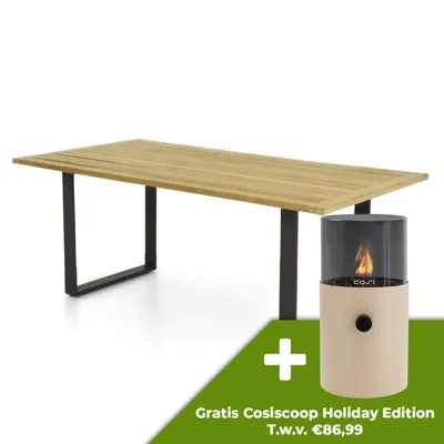 Tuintafel Condor 190x95x75 cm - teak Tuintafel Condor 190x95x75 cm - teak