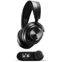 Steelseries Arctis Nova Pro Wireless Headset Bedraad en draadloos Hoofdband Gamen Bluetooth Zilver, Wit - thumbnail