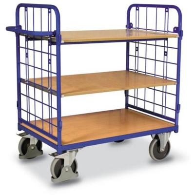 VARIOfit SW-800.215 Etagewagen Staal Poedercoating Laadvermogen (max.): 500 kg Gentiaan-blauw (RAL 5010) VARIOfit SW-800.215 Etagewagen Staal Poedercoating Laadvermogen (max.): 500 kg Gentiaan-blauw (RAL 5010)