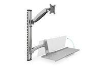 Digitus DA-90354 27 Roestvrijstaal flat panel muur steun - thumbnail