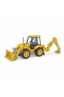 Bruder jcb 4cx shovel met baggerkraan - thumbnail