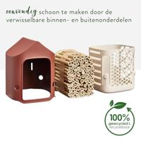 Insectenhotel cosy insect hotel d18 h23 cm Toscaans rood bloempot elho - Elho - thumbnail
