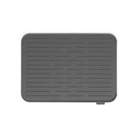 Brabantia Sinkside Afdruipmat Siliconen Donkergrijs - thumbnail