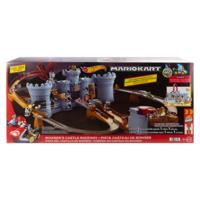 Hot Wheels - Mario Kart Bowser's Castle Set - Met Kamek Voertuig - Hot Wheels - JHD24 - thumbnail