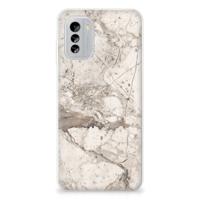 Nokia G60 | TPU | Siliconen hoesje | Marmer Beige - thumbnail