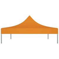 VidaXL Partytentdak 270 g/m² 4x3 m oranje - thumbnail