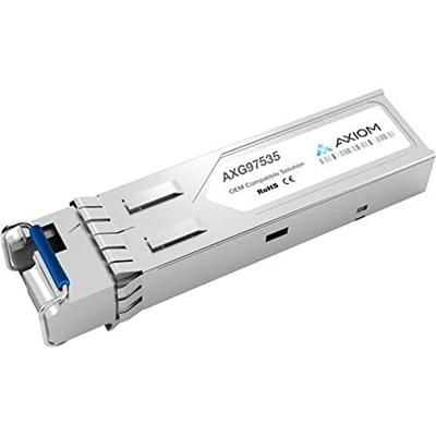 Axiom 1000BASE-BX80-D SFP-Zendontvanger voor Cisco - GLC-BX80-D-I (Downstream) - TAA - voor Gegevens Netwerken, Optisch Netwerk - 1 Simplex 1000Base-BX80-D Netwerk van LC - Optische Vezel - Enige