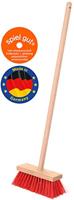 Klein Houten straatbezem - thumbnail