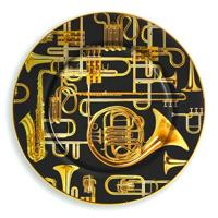 Seletti Toiletpaper dinerbord Ø27 porselein trumpets - thumbnail