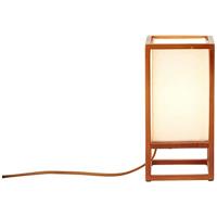 Brilliant TafellampSeaside 25cm houtbruin - 93091/09 - thumbnail