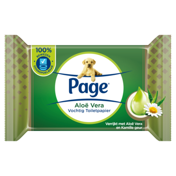 Page Vochtig toiletpapier aloe vera navulling 38 Stuks