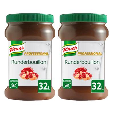 Knorr Professional - Runderbouillon Gelei (voor 32ltr) - 2x 800g