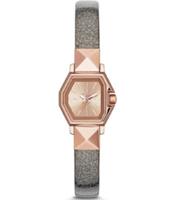 Horlogeband Diesel DZ5399 Leder/Textiel Grijs 7mm - thumbnail