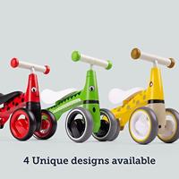 Bigjigs Diditrike loopfiets zebra - thumbnail