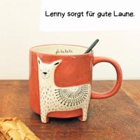 Schattige lama mok - thumbnail