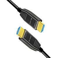 LogiLink HDMI AV Aansluitkabel [1x HDMI-stekker - 1x HDMI-stekker] 20 m Zwart - thumbnail