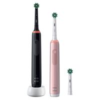 Oral B Elektrische tandenborstel pro 3 3900 black pink 1 Set - thumbnail