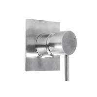 Douchekraan Inbouw Sapho Minimal Mengkraan Afbouwdeel 1-weg RVS Sapho - thumbnail