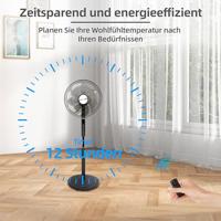 Be Cool Staande ventilator 40 W Timer, LED-display - thumbnail