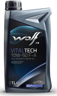 Wolf motorolie "vitaltech f-a" motoroil 10w-50 1l vital tech f-a