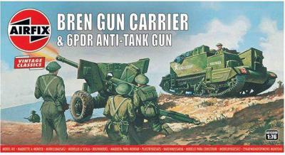 Airfix 1/76 Bren Gun Carrier & 6PDR Anti-Tank Gun Airfix 1/76 Bren Gun Carrier & 6PDR Anti-Tank Gun