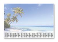 Sigel HO470 Bureau onderlegger Beach 3-jaarskalender Meerdere kleuren (b x h) 59.5 cm x 41 cm - thumbnail