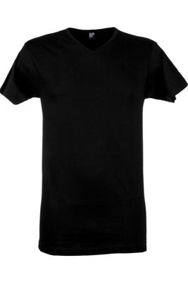 Alan Red T-shirts Vermont V-hals 2-pack zwart
