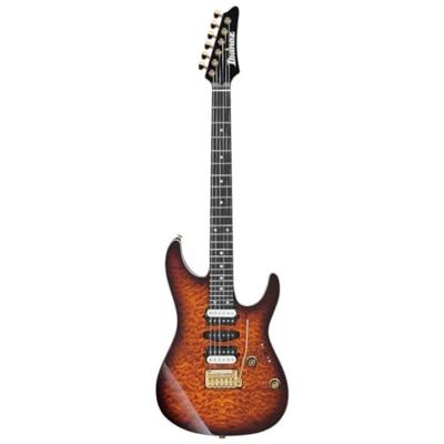 Ibanez Premium AZ47P1QM Dragon Eye Burst elektrische gitaar met gigbag