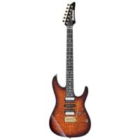 Ibanez Premium AZ47P1QM Dragon Eye Burst elektrische gitaar met gigbag - thumbnail
