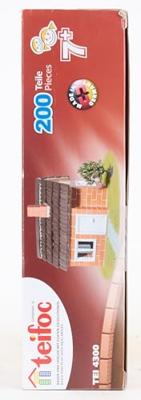 Teifoc bouwdoos Vakwerkhuis 35 x 29 cm karton bruin 5 delig Teifoc bouwdoos Vakwerkhuis 35 x 29 cm karton bruin 5 delig