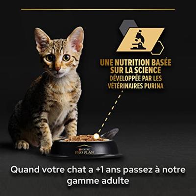 Purina Pro Plan Healthy Start rijk aan kalkoen kitten natvoer 10x85g - thumbnail