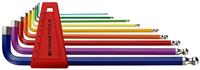 PB stiftsleutelset (rainbow) kogelkop 212LH-10RB - thumbnail