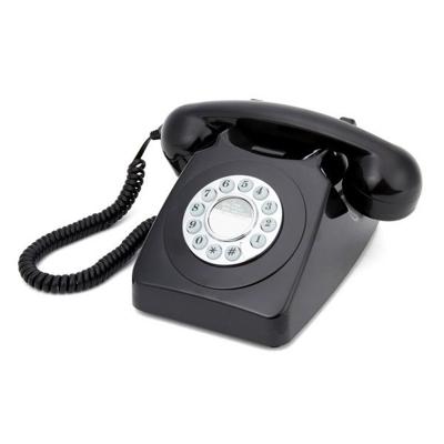 GPO 746 Retro PUSH BUTTON Telephone BLACK