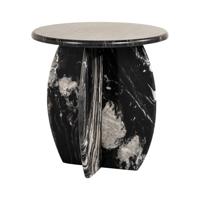 Richmond Ronde Bijzettafel 'Bancroft' Marmer, 50cm - thumbnail