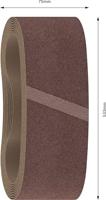 Bosch Accessories 2608606083 Schuurband Korrelgrootte (num) 100 (l x b) 533 mm x 75 mm 10 stuk(s) - thumbnail