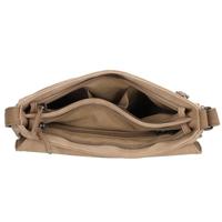 Beagles brunete schoudertas lichttaupe - thumbnail