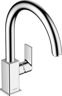 Hansgrohe Keukenmengkraan Vernis Shape M35 Eengreeps Met Draaibare Uitloop Chroom