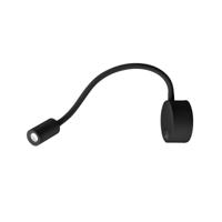 SLV Wand leeslampjeDio Flex Plate 1,9w - 4000K zwart - 1002432 - thumbnail