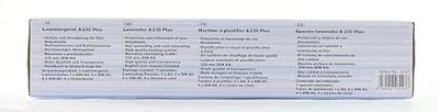 Olympia Laminator A 230 Plus 3127 DIN A4, DIN A4+, DIN A4 2/3 hoogte, DIN A4 voor de helft, DIN A4 liggend, DIN A4 breed, DIN A5, DIN A5+, DIN A5 staand, DIN