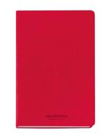 Notitieboek aurora capri a5 192blz lijn 80gr rood - thumbnail