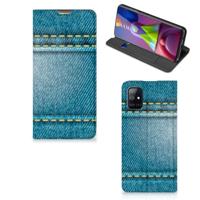 Samsung Galaxy M51 Hippe | Standcase | Jeans - thumbnail
