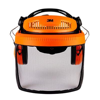 3M Gezichts-/gehoorbeschermingscombinatie | netvizier | RVS | EN 1731 EN 352-1-3 | 1 stuk - 7000103790 - 7000103790